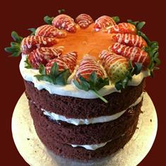 Occasion Cake Strawberries