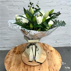 White Lilies &amp; Roses