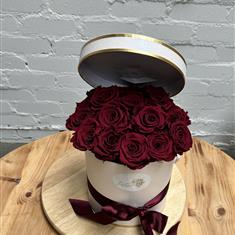 Infinity Rose Box Red