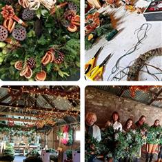 WORKSHOP 2-4pm SUN 7th DEC 25 Traditional Wreath Making
