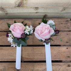 Pink Ladies Wrist Corsage