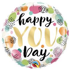 Happy You Day Foil Round Balloon 