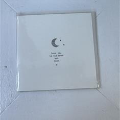 Love You to the Moon and Back Card 