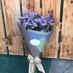 Dried Flower Ribboned Headband