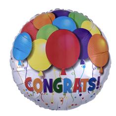 congrats! bold balloon 