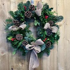 The Rustic Wreath