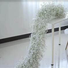 Fresh Plush Gypsophila Garland 