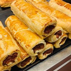 Butchers Pork &amp; flakey pastry Sausage roll 