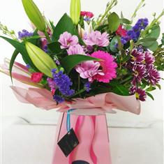 Aqua Box Bouquet