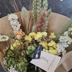 Dried Bouquet Yellow Large