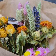 Dried Bouquet Orange small