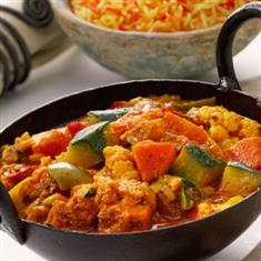 Vegetable Bhuna (medium)