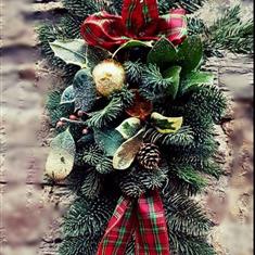 Xmas Door Hanging Large