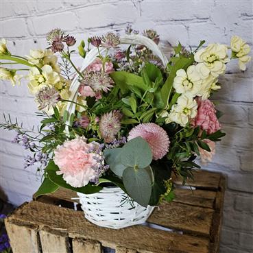 Basket Gift Flower Arrangements